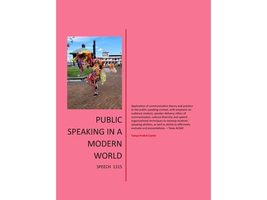 Public Speaking in the Modern World