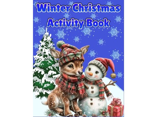 Winter Christmas Activity Book: for kids