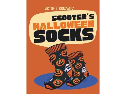 Scooter's Halloween Socks