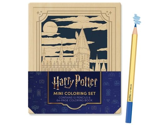 Harry Potter Mini Coloring Set: Contains 64pp Coloring Book and 12 Premium Colored Pencils