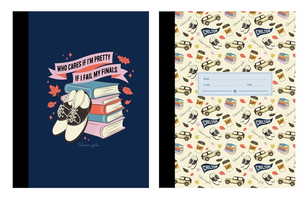 Gilmore Girls Composition Notebook Set (Set of 2)