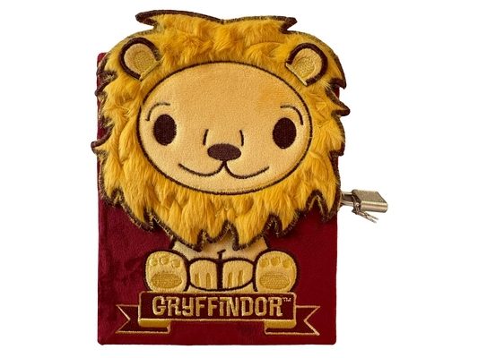 Harry Potter: Gryffindor Plush Lock & Key Diary