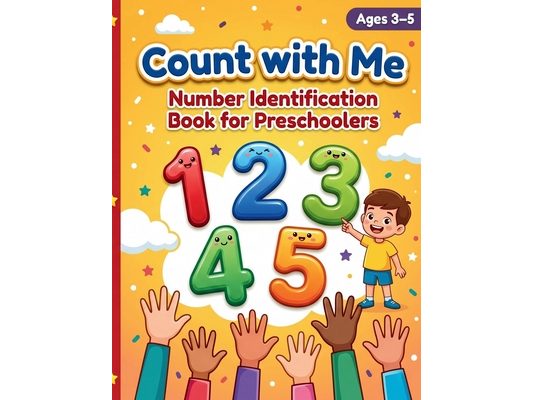 Count with Me: Number Identification Book for Preschoolers