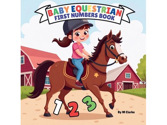 Baby Equestrian First Numbers Book: Gallop into Learning: A Baby's First Number Adventure with Horses