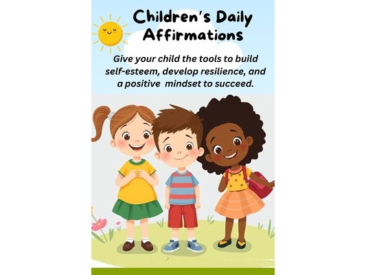 Children's' Affirmation: Give your child the tools to build self-esteem, develop resilience, and a positive mindset to succeed.