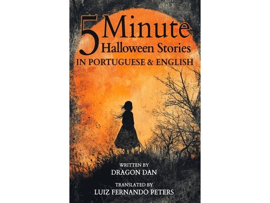 5 Minute Halloween Stories in Portuguese and English for Kids