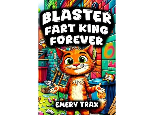 Blaster: Fart King Forever (A Funny Laugh Out Loud Book For Kids About A Farting Alley Cat)