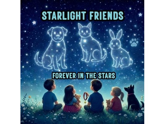 Starlight Friends: Forever in the Stars: A Rhyming Tale of Love and Farewell to Our Beloved Pets for Children age 4-8