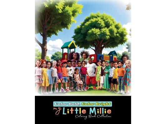 Color Bold, Color Bright(TM)️: my Little Millie Coloring Book Collection
