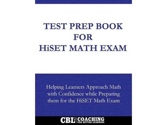 Test Prep Book For HiSET Math Exam