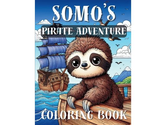 Somo's Pirate Adventure: Coloring Storybook