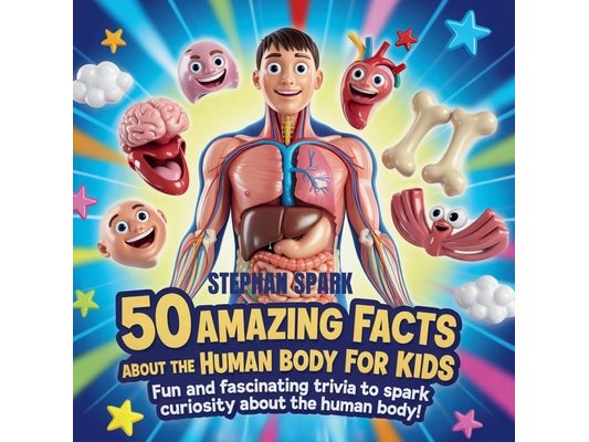 50 Amazing Facts About Human Body for Kids: Fun and Fascinating Trivia to Spark Curiosity About human body!