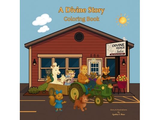 A Divine Story Coloring Book