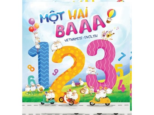 Mot Hai Baaa: a Vietnamese-English bilingual children's book: A counting book for baby, toddlers, children & kids