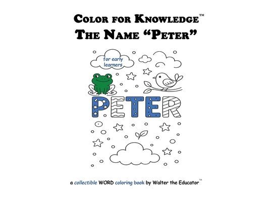 Color for Knowledge: The Name "Peter"