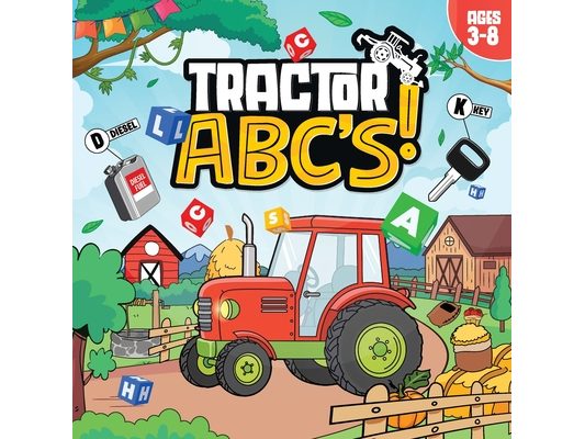 Tractor ABCs, Tractor ABC Book, Tractor Book: Tractor ABC Book For Kids, ABC Book