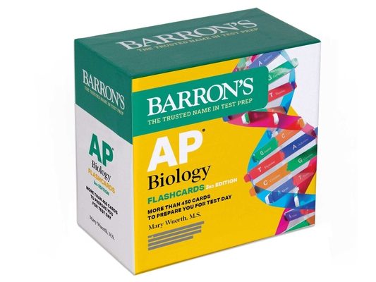 AP Biology Flashcards, Third Edition: Up-To-Date Review (Barron's AP Prep)
