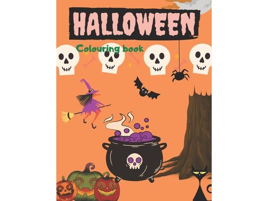 Colouring boor: Halloween