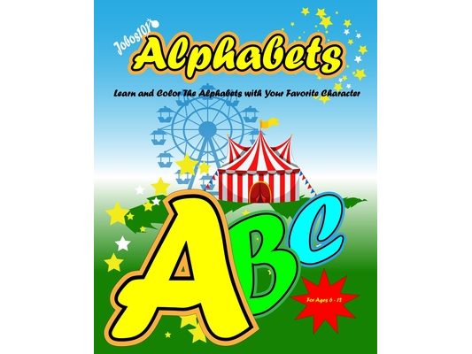 Jobos101 Alphabets: Learn and Color the Alphabets with your favorite character