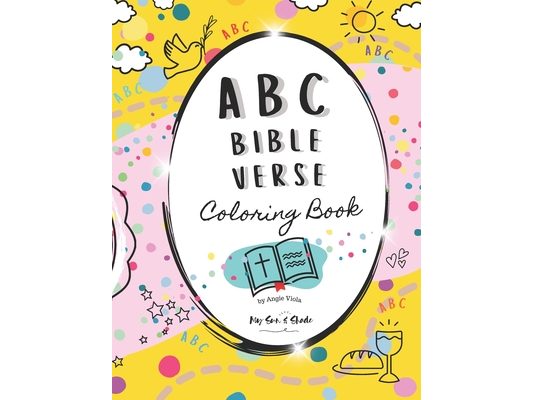 ABC Bible Verse Coloring Pages: Youth Phonics Craft Activity