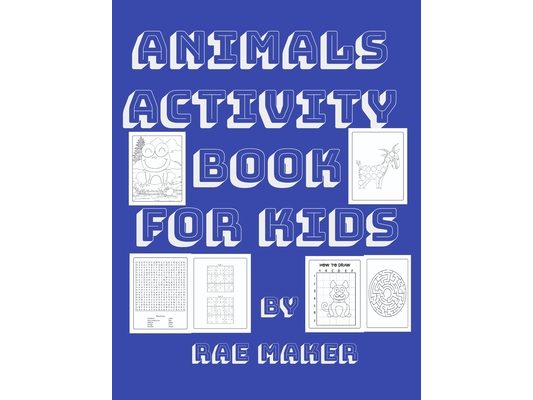 Animals Activity Book for Kids