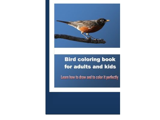 Birds Coloring Book For Adults And Kids