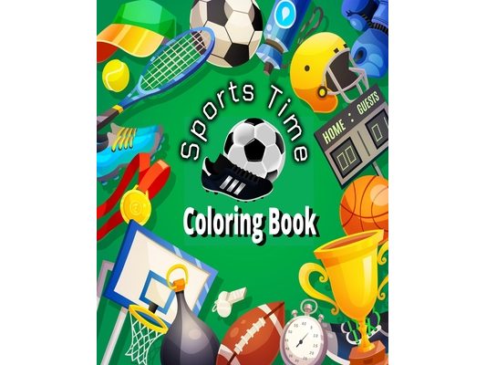 My Sports: Coloring Book