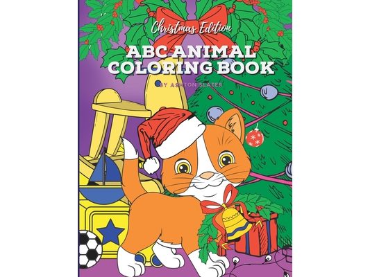 ABC Animal Coloring Book: Christmas Edition