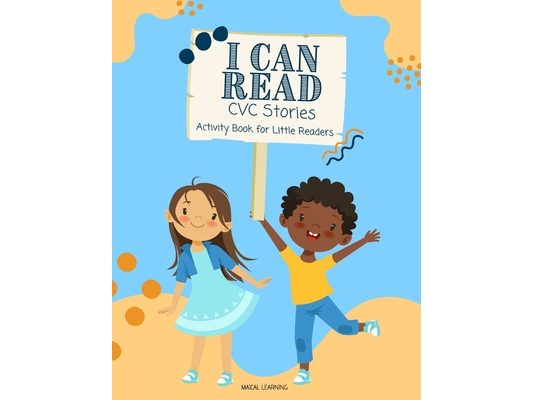 I Can Read CVC Stories: Phonics Activity Book For Little Readers