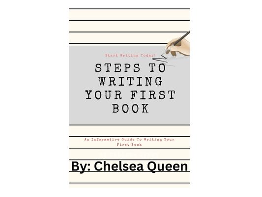 Steps To Writing Your First Book: A Step By Step Guide