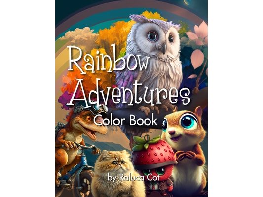 Rainbow Adventures: Color Book
