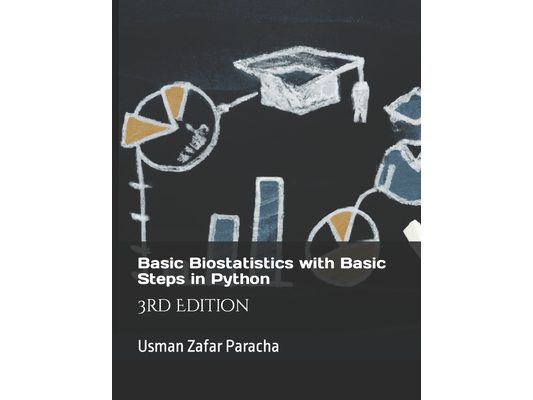 Basic Biostatistics with Basic Steps in Python