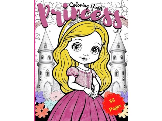 Princess Coloring Book Vol. 1