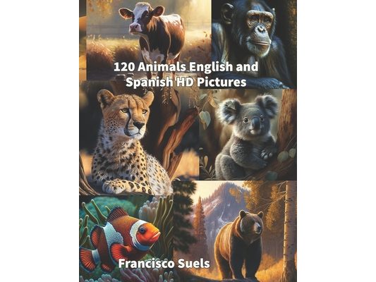 120 Animals English and Spanish HD Pictures