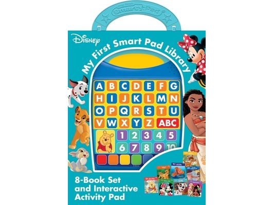 Disney: Fun with Friends My First Smart Pad Library 8-Book Set and Interactive Activity Pad Sound Book Set [With Battery]