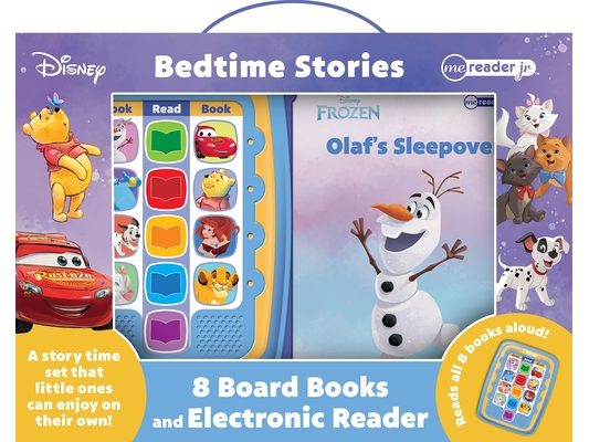 Disney: Bedtime Stories Me Reader Jr 8 Board Books and Electronic Reader Sound Book Set [With Battery]