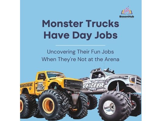 Monster Trucks Have Day Jobs: Uncovering Their Fun Jobs When They're Not at the Arena