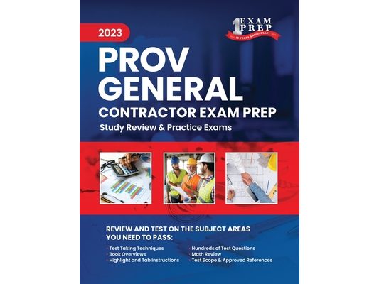 2023 Florida County PROV General Contractor Exam Prep: 2023 Study Review & Practice Exams