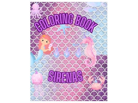 Coloring Book sirenas