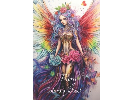 Fairy Fantasy Coloring Book for Adults