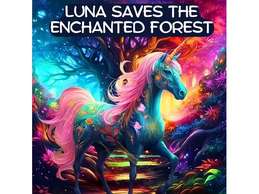 Luna the Unicorn Saves the Enchanted Forest: A Bedtime Story about Courage and Kindness