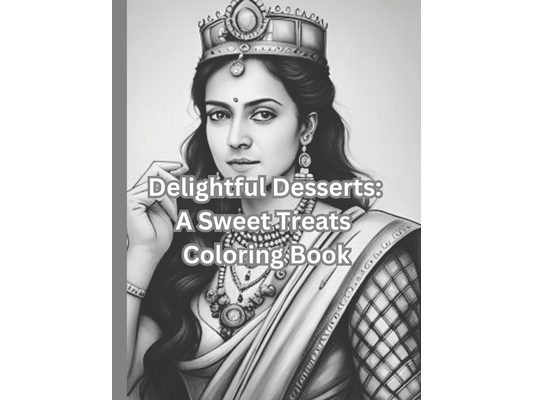 Delightful Desserts: A Sweet Treats Coloring Book