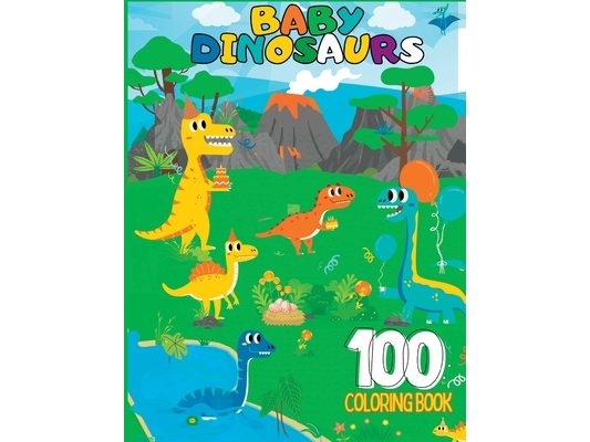 Dinosaur Coloring Book for Kids: Great Gift for Boys & Girls, Ages 2-8