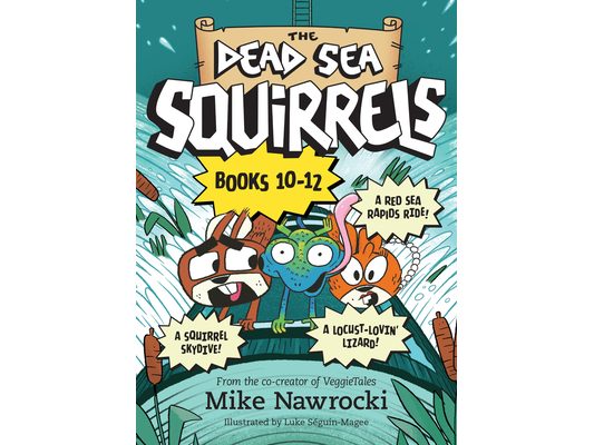 The Dead Sea Squirrels Set Books 10--12: Risky River Rescue / A Twisty-Turny Journey / Babbleland Breakout