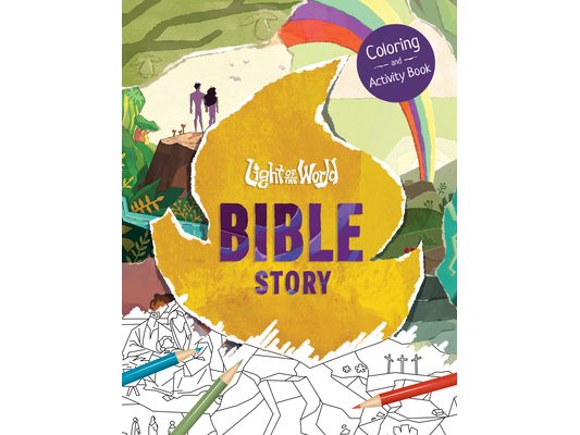 Light of the World: Bible Story Coloring and Activity Book
