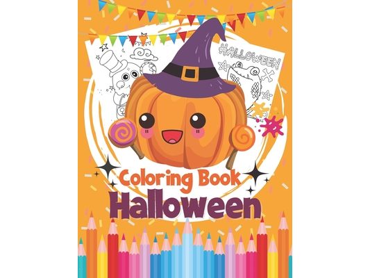 Halloween Coloring book: For Kids ages 5 - who loves Halloween.and up Unique Designs Including Spooky, Witches, Pumpkins, Mummy, Ghosts and many more