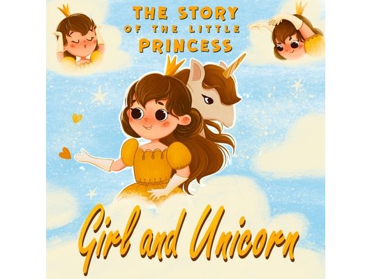 Girl and Unicorn - The story of the little princess: Unicorn books for girls age 6-8