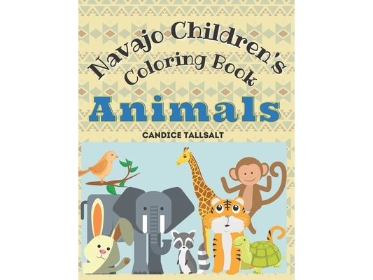 Navajo Children's Coloring Book: Animals