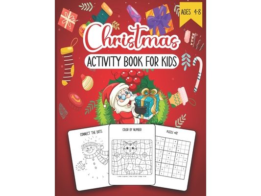 Christmas Activity Book for Kids