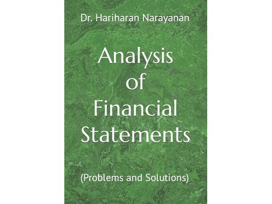 Analysis of Financial Statements: (Problems and Solutions)